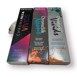 Pravana ChromaSilk VIVIDS Permanent Creme Hair Color - 3 oz Choose your Color‎